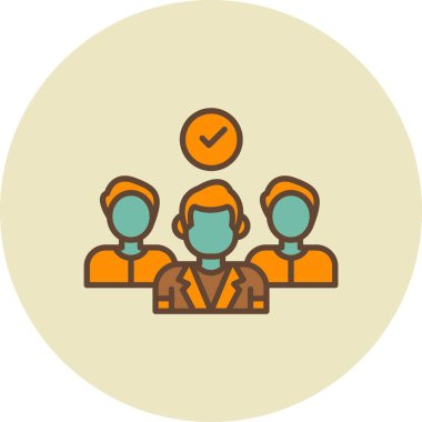 Takım Yaratıcı Simgeler Tasarımı