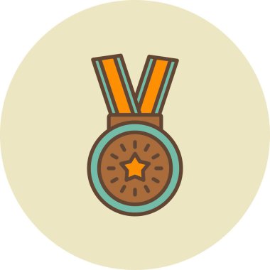  Madalya Yaratıcı Simgeler Tasarımı