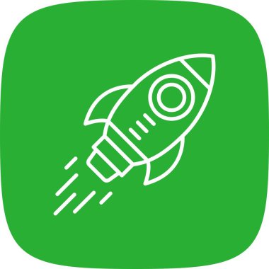 Roket Yaratıcı Simgeler Tasarımı