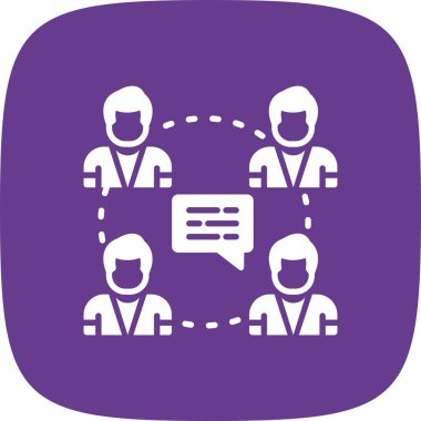 İletişim Yaratıcı Simgeler Tasarımı