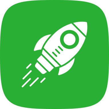 Roket Yaratıcı Simgeler Tasarımı