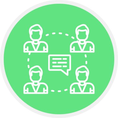 İletişim Yaratıcı Simgeler Tasarımı