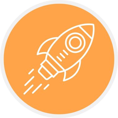 Roket Yaratıcı Simgeler Tasarımı