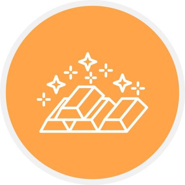  Gold Ingots Yaratıcı Simgeler Tasarımı