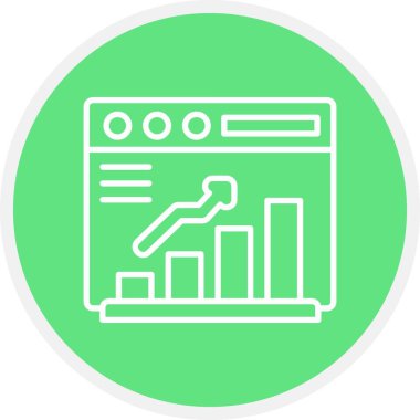  İstatistikler Yaratıcı Simgeler Tasarımı
