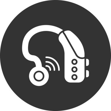 İşitme Yardımı Yaratıcı Simgeler Tasarımı