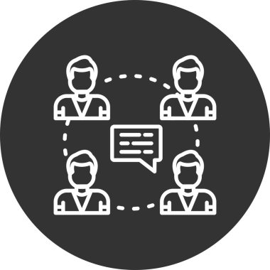 İletişim Yaratıcı Simgeler Tasarımı