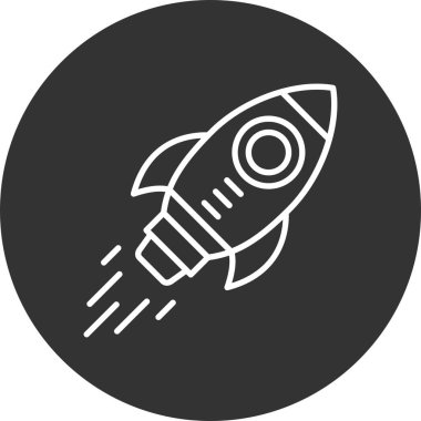 Roket Yaratıcı Simgeler Tasarımı