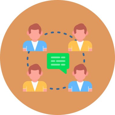 İletişim Yaratıcı Simgeler Tasarımı