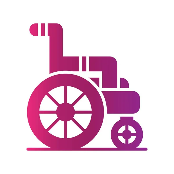 Wheelchair Creative Icons Desig — Image vectorielle