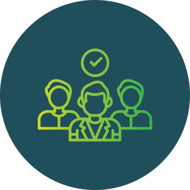 Takım Yaratıcı Simgeler Tasarımı