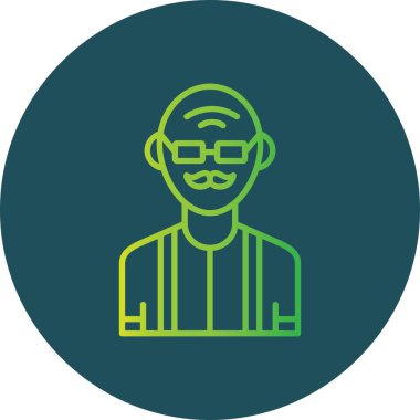  Old Man Creative Icons Desig