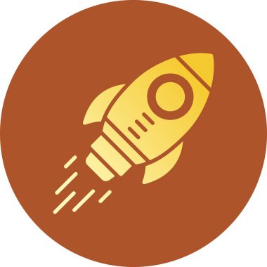 Roket Yaratıcı Simgeler Tasarımı