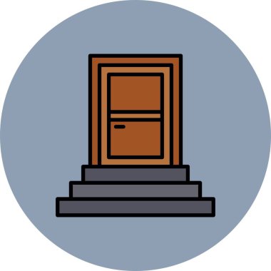 Door Creative Icons Desig