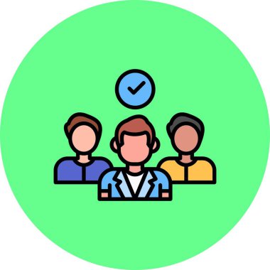 Takım Yaratıcı Simgeler Tasarımı