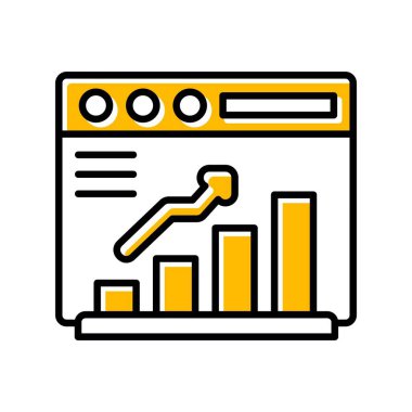  İstatistikler Yaratıcı Simgeler Tasarımı