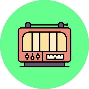  Radio Creative Icons Desig