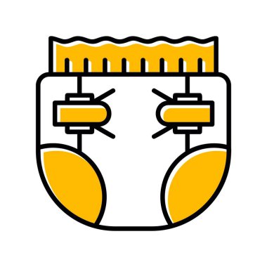 Bebek Bezi Yaratıcı Simgeleri Tasarımı