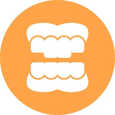  Takma diş Yaratıcısı Simgeleri Tasarımı