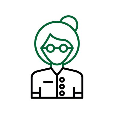  Old Woman Creative Icons Desig