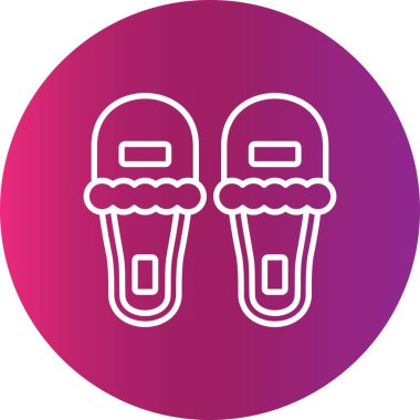 Slippers Creative Icons Desig