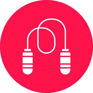 Atlama İpi Yaratıcı Simgeler Tasarımı