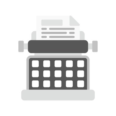  Daktilo Yaratıcı Simgeler Tasarımı