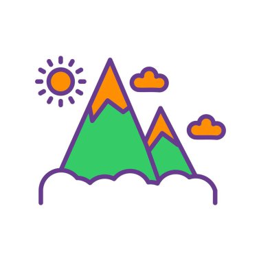  Mountain Creative Icons Desig