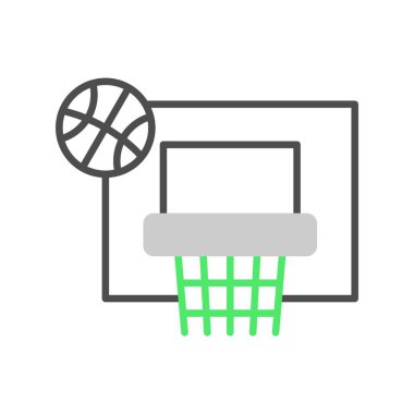 Basketbol Yaratıcı Simgeler Tasarımı
