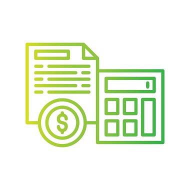 Muhasebeci Yaratıcı Simgeler Tasarımı