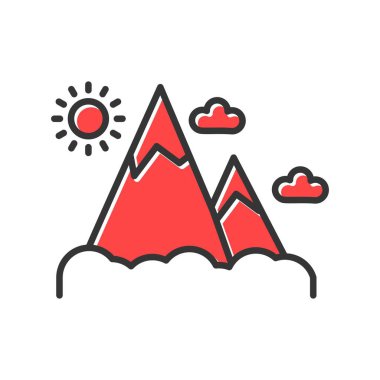  Mountain Creative Icons Desig