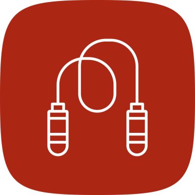 Atlama İpi Yaratıcı Simgeler Tasarımı