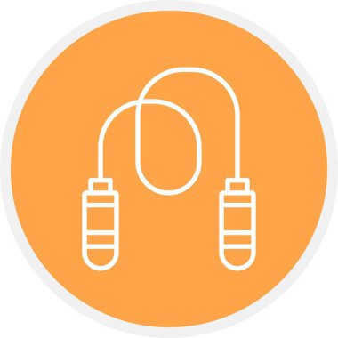 Atlama İpi Yaratıcı Simgeler Tasarımı