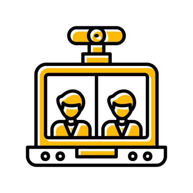  Video Konferansı Yaratıcı Simgeler Tasarımı