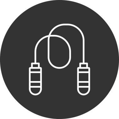 Atlama İpi Yaratıcı Simgeler Tasarımı