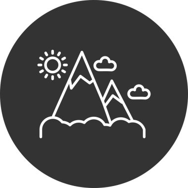  Mountain Creative Icons Desig