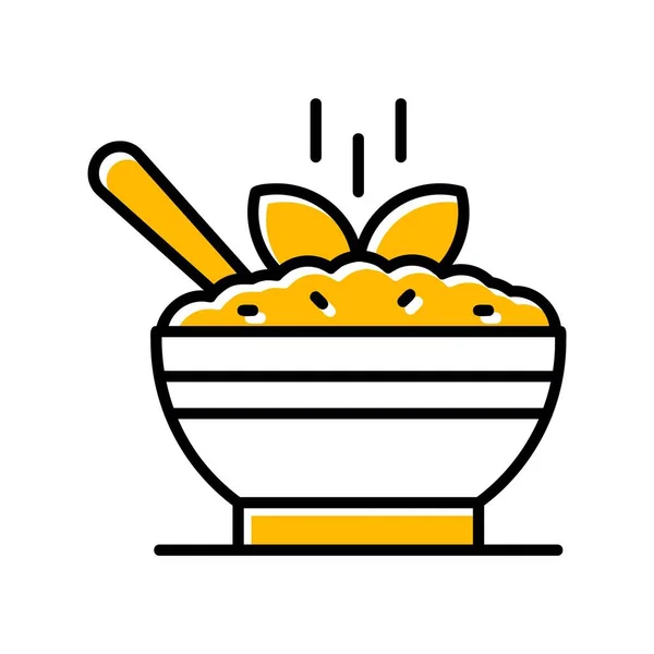 Porridge Creative Icons Desig — Stock Vector