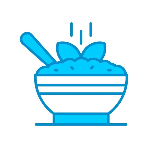 Porridge Creative Icons Desig — Stock Vector