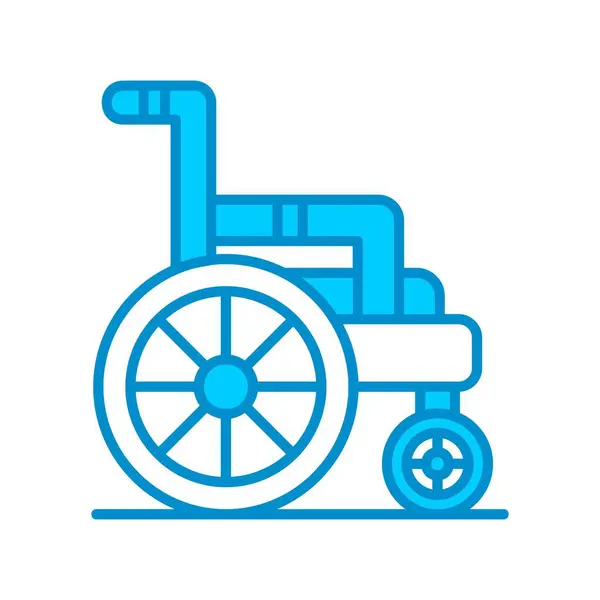 Wheelchair Creative Icons Desig — ストックベクタ