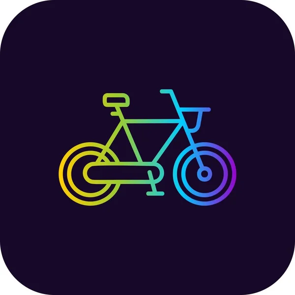 Bike Creative Icons Desig — Stock Vector