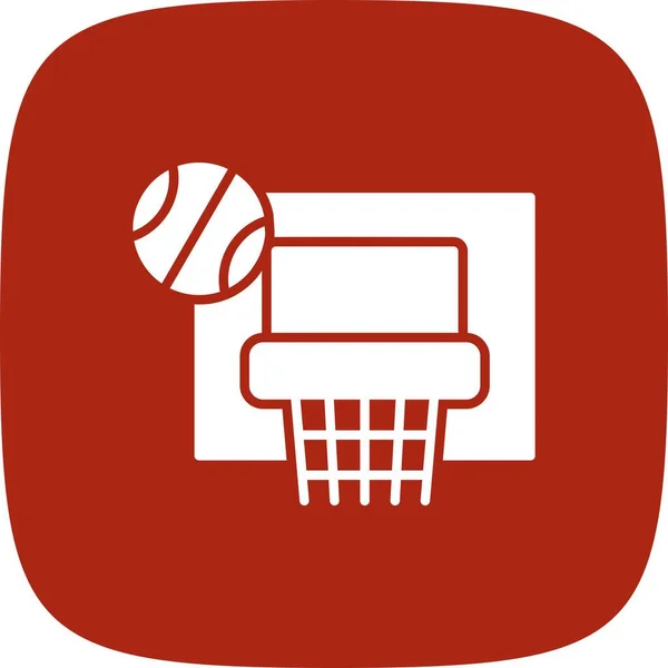 Basketball Creative Icons Desig — Image vectorielle