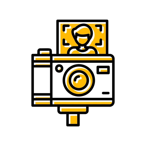 Vlogger Creative Icons Desig — 图库矢量图片