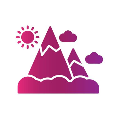 Mountain Creative Icons Desig