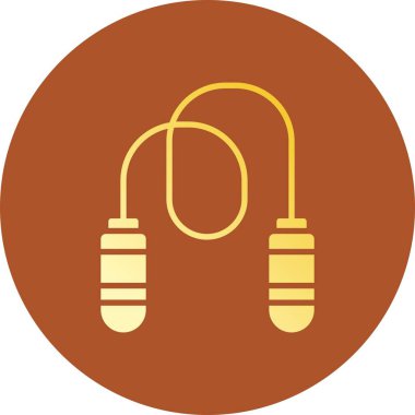 Atlama İpi Yaratıcı Simgeler Tasarımı