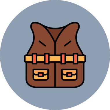 Balıkçı Yeleği Yaratıcı Simgeler Tasarımı