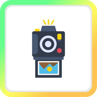  Anında Kamera Yaratıcı Simgeler Tasarımı