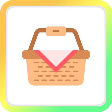 Picnic Basket Creative Icons Desig