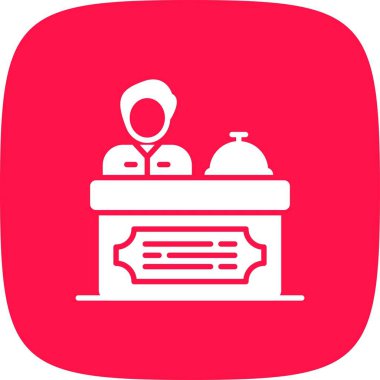  Receptionist Creative Icons Desig