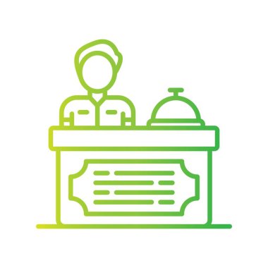  Receptionist Creative Icons Desig