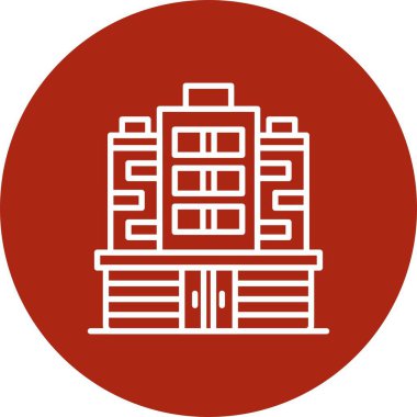 Otel Yaratıcı Simgeleri Tasarımı